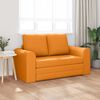 vidaXL Schlafsofa 60cm Dunkelgelb Stoff