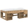 vidaXL Kinderbettgestell mit Stauraum Artisan-Eiche 90 x 190 cm