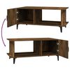 vidaXL Couchtisch R&auml;uchereiche 90x50x40 cm Holzwerkstoff