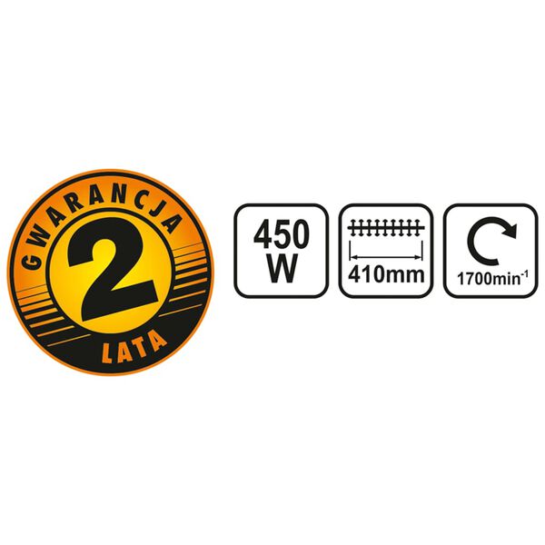 FLO Elektro-Heckenschere 450 W