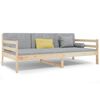 vidaXL Tagesbett ohne Matratze 90x190 cm Massivholz Kiefer