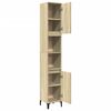 vidaXL Badschrank Sonoma-Eiche 30x30x190 cm Holzwerkstoff
