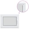 vidaXL Kellerfenster Innenseite Farbe Wei&szlig; RISOR 50 x 55 cm