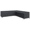 vidaXL M&ouml;belbezug 300 x 300 x 80 cm 210D Oxford Stoff L-Form Schwarz