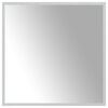 vidaXL LED-Badezimmerspiegel Transparent 60 x 60 cm Geh&auml;rtetes Glas