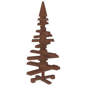 vidaXL Holz Weihnachtsbaum KOTKA 90 cm Massives Kiefernholz