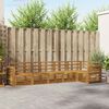 vidaXL Sofagarnituren 6 pcs Natur Massivholz Akazie