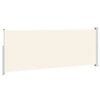 vidaXL Seitenmarkise Ausziehbar 180x500 cm Creme