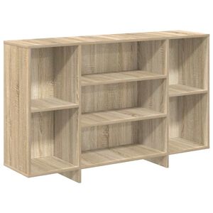 vidaXL Sideboard Sonoma-Eiche 120x30x75 cm Holzwerkstoff
