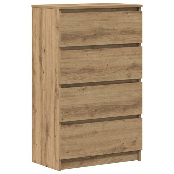 vidaXL Sideboard Artisan-Eiche 60x35x98,5 cm Holzwerkstoff