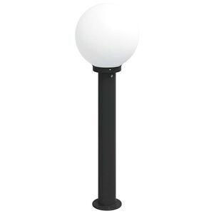 vidaXL Pollerleuchte 80 cm Schwarz IP44