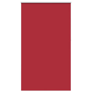 vidaXL Verdunkelungsrollo Rot 125x210cm Stoffbreite 121,6cm Polyester