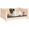 vidaXL Hundebett 65,5 x 50,5 x 28 cm Massivholz Kiefer