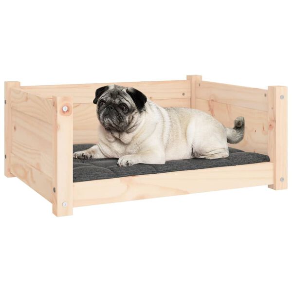vidaXL Hundebett 65,5 x 50,5 x 28 cm Massivholz Kiefer