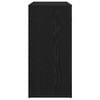 vidaXL Sideboard Schwarz Eichen-Optik 80 x 33 x 70 cm Holzwerkstoff