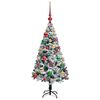 vidaXL Künstlicher Weihnachtsbaum mit 150 LEDs mit Ständer Grün 120 cm