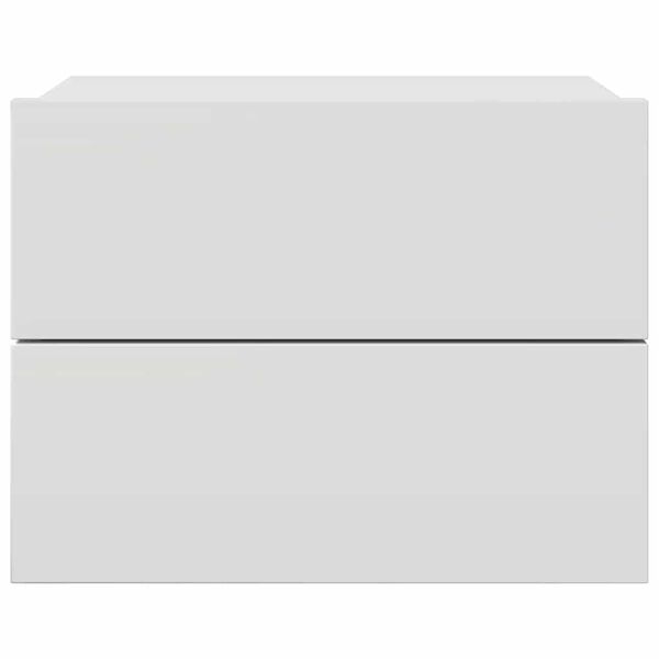 vidaXL Nachttisch Weiß 40x30x30 cm Holzwerkstoff