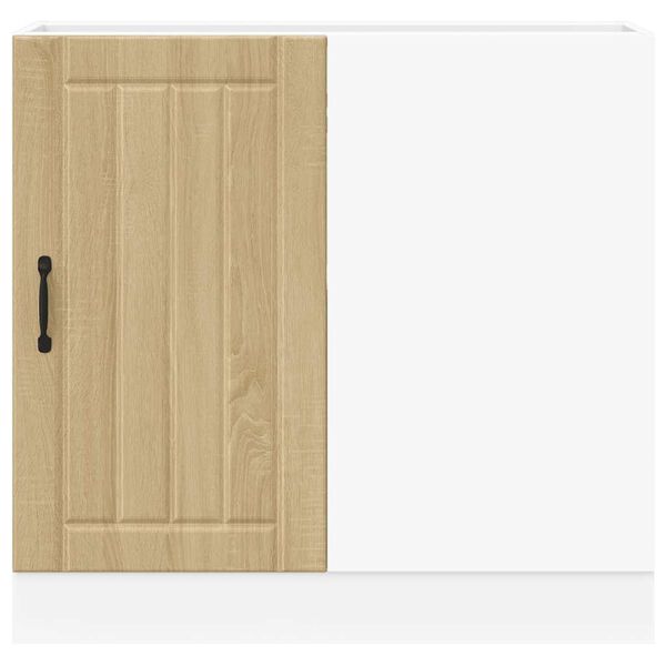 vidaXL K&uuml;chenunterschrank Lucca Sonoma-Eiche Holzwerkstoff