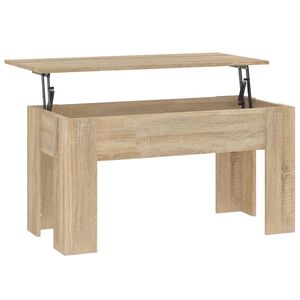 vidaXL Couchtisch Sonoma-Eiche 101x49x52 cm Holzwerkstoff