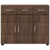 vidaXL Sideboard Braun Eichen-Optik 88,5 x 30,5 x 73 cm Holzwerkstoff