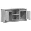 vidaXL TV-Schrank mit LED-Beleuchtung Grau Sonoma 100x34x50 cm