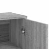 vidaXL Sideboards 2 Stk. Grau Sonoma 60x31x84 cm Holzwerkstoff