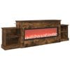 vidaXL Elektrokamin R&auml;uchereiche 177 x 30 x 56,5 cm Holzwerkstoff