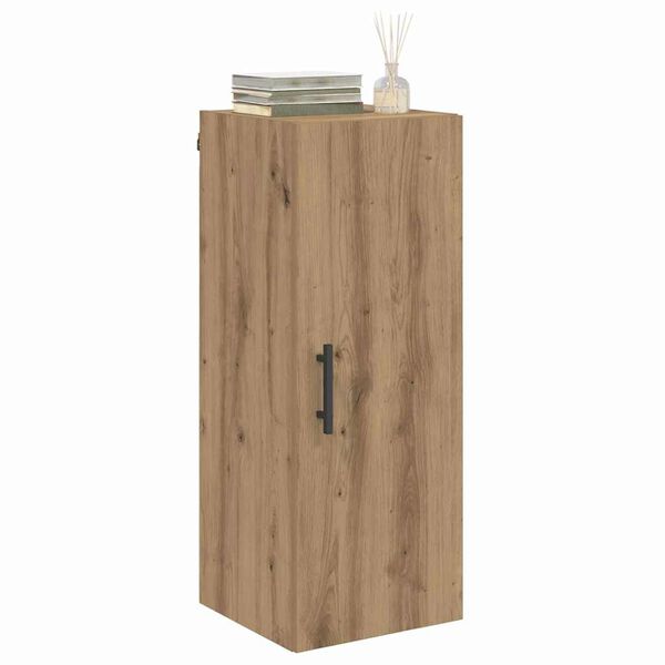 vidaXL Wandschrank Artisan-Eiche 34,5 x 34 x 90 cm Holzwerkstoff