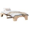 vidaXL Bettrahmen Natur 75 x 190 cm Massives Kiefernholz