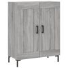 vidaXL Sideboard Grau Sonoma 69,5x34x90 cm Holzwerkstoff