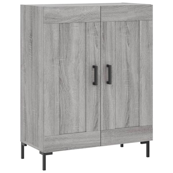 vidaXL Sideboard Grau Sonoma 69,5x34x90 cm Holzwerkstoff