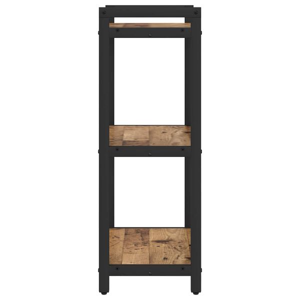 vidaXL B&uuml;cherregal Altholz 40 x 30 x 85 cm Holzwerkstoff