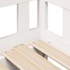 vidaXL Tagesbett Ausziehbar mit Schubladen ohne Matratze Weiß 80x200cm