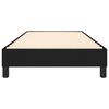 vidaXL Boxspringbettgestell Schwarz 90x190 cm Stoff