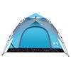 vidaXL Kuppel-Campingzelt 3 Personen Blau Quick Release