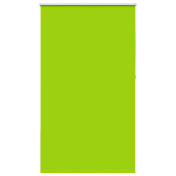 vidaXL Verdunkelungsrollo Gr&uuml;n 130x230cm Stoffbreite 126,6cm Polyester