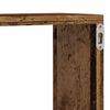 vidaXL Wandregal mit Regal 4 pcs Altholz 80 x 15 x 26 cm Holzwerkstoff