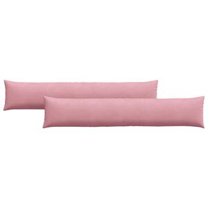 vidaXL Sofakissen 2 St&uuml;ck Rosa 200 x 40 cm Cordstoff