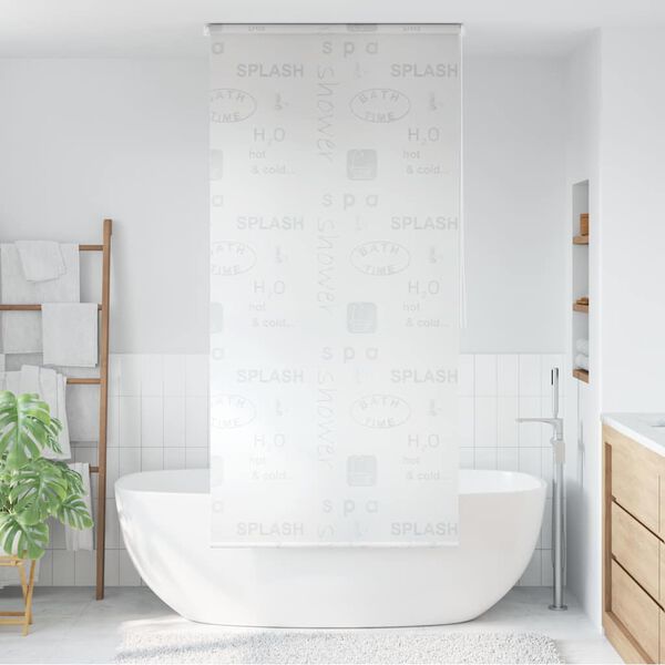 vidaXL Duschrollo 120x240 cm Splash-Design