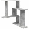 vidaXL Wandregal Betongrau 67 x 67 x 87 cm Holzwerkstoff