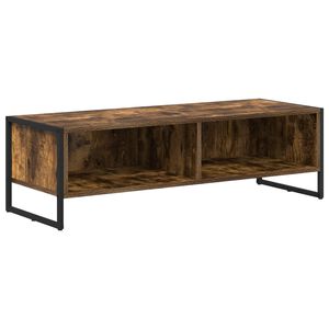 vidaXL TV-Schr&auml;nk 100 x 36,5 x 30,5 cm R&auml;uchereiche Holzwerkstoff