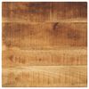 vidaXL Tischplatte 60x60x1,5 cm Quadratisch Raues Massivholz Mango