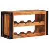 vidaXL Weinregal Braun 80 x 45 x 33 cm Massivholz Akazie