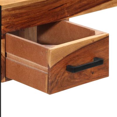 vidaXL Schreibtisch mit 2 Schubladen 110x50x77 cm Massivholz