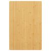 vidaXL Tischplatte 60x100x4 cm Bambus