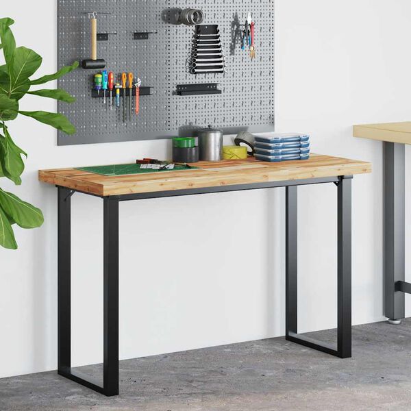 vidaXL Schreibtischplatte &Ouml;lbeschichtung 120x50x4 cm Massivholz Akazie