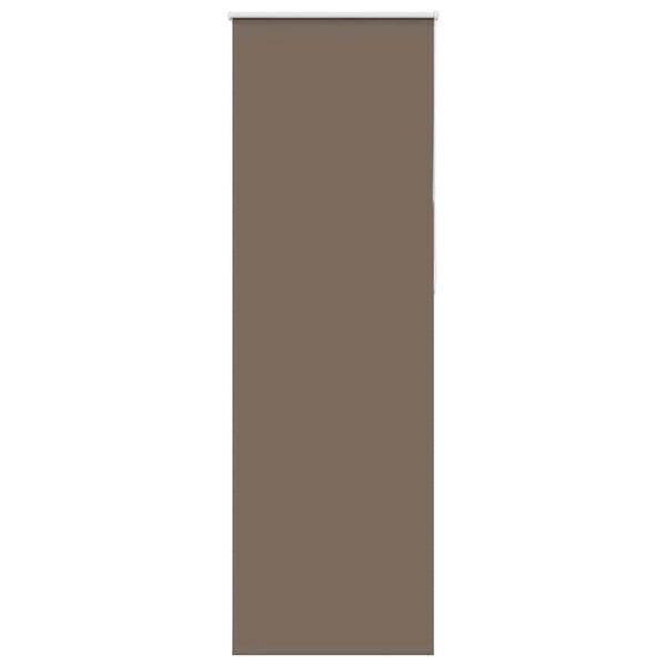 vidaXL Verdunkelungsrollo Kaffeebraun 85x210cm Stoffbreite 80,7 cm