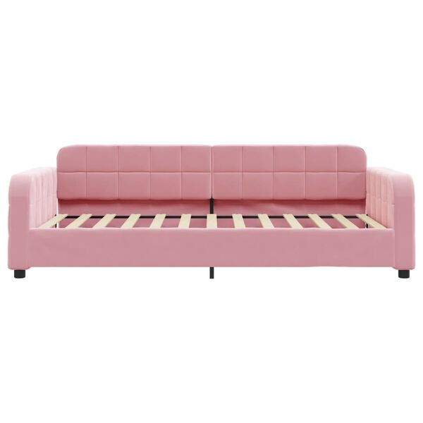 vidaXL Tagesbett Rosa 80x200 cm Samt