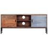 vidaXL TV-Schrank 120x30x49 cm Massivholz Akazie