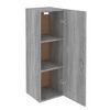 vidaXL 8-tlg. TV-Schrank-Set Grau Sonoma Holzwerkstoff